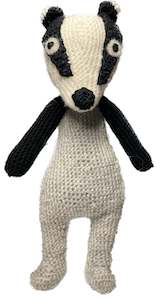 crochet badger
